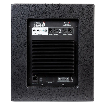 Italian Stage 12" Active Wooden Subwoofer ISS112A — view 5