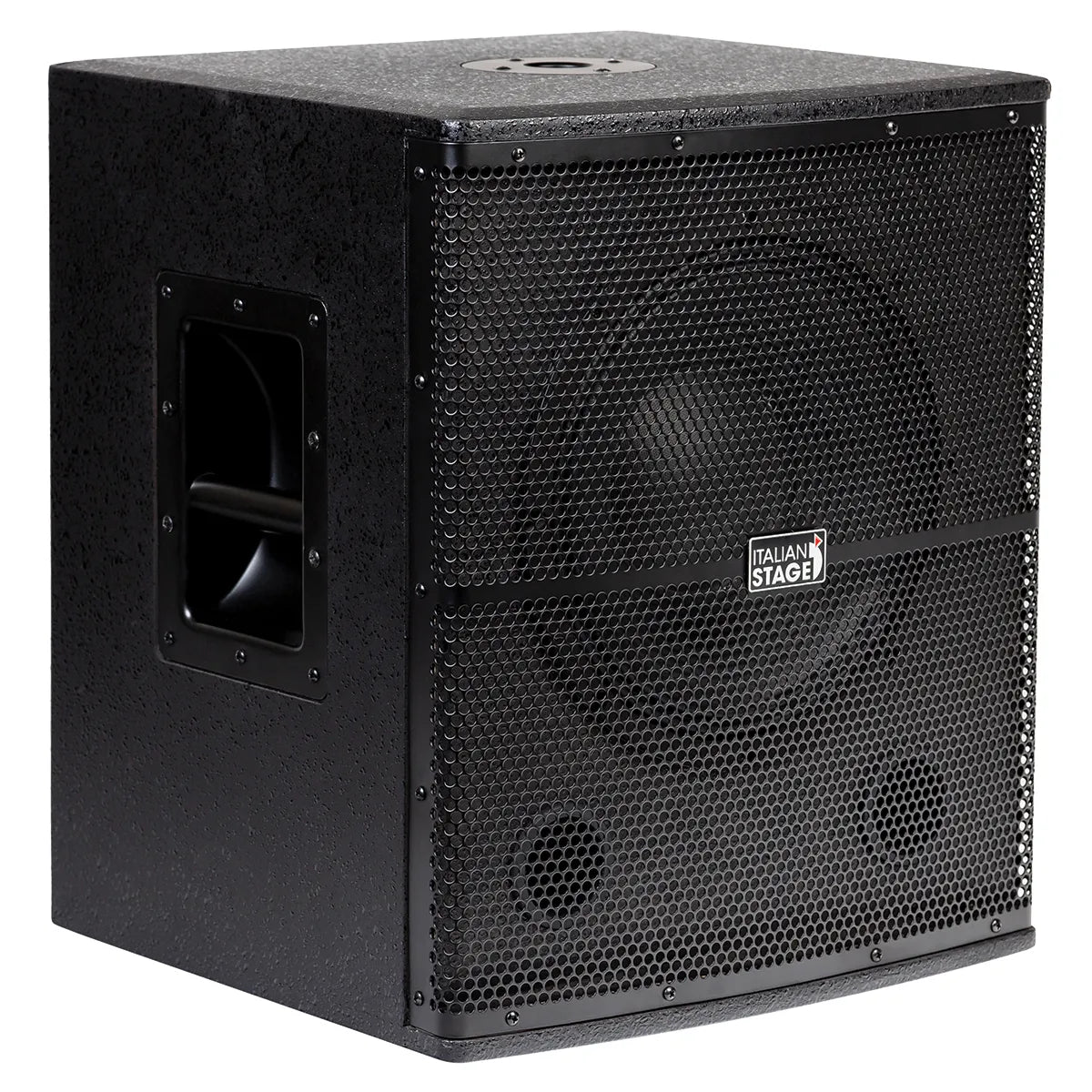 Italian Stage 12" Active Wooden Subwoofer ISS112A — view 3