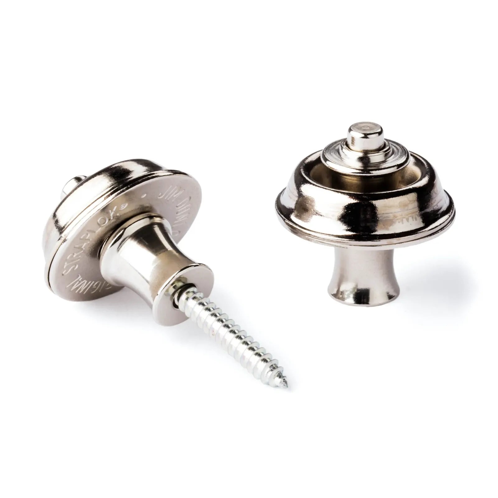 Jim Dunlop GTR Strap Straplock Nickel — view 2