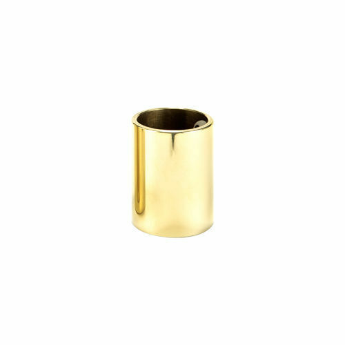 Jim Dunlop Brass Guitar Slide, Medium wall, Short knuckle 223 19x22x28