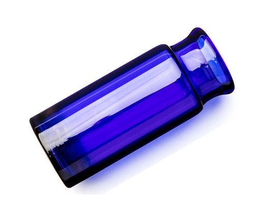 Dunlop Medium Sized Blues Bottle Guitar Slide Blue