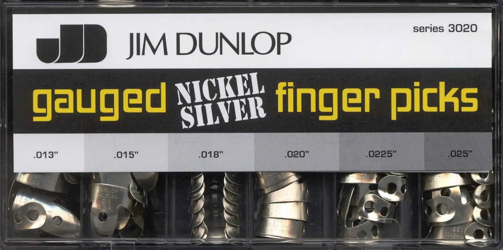 Jim Dunlop Nickels Finger Picks Q/P120 - 120 Pieces