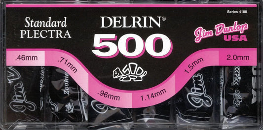 Jim Dunlop Delrin 500 Standard Guitar Picks