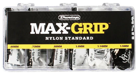 Jim Dunlop Max Grip Nylon Guitar Pick Display
