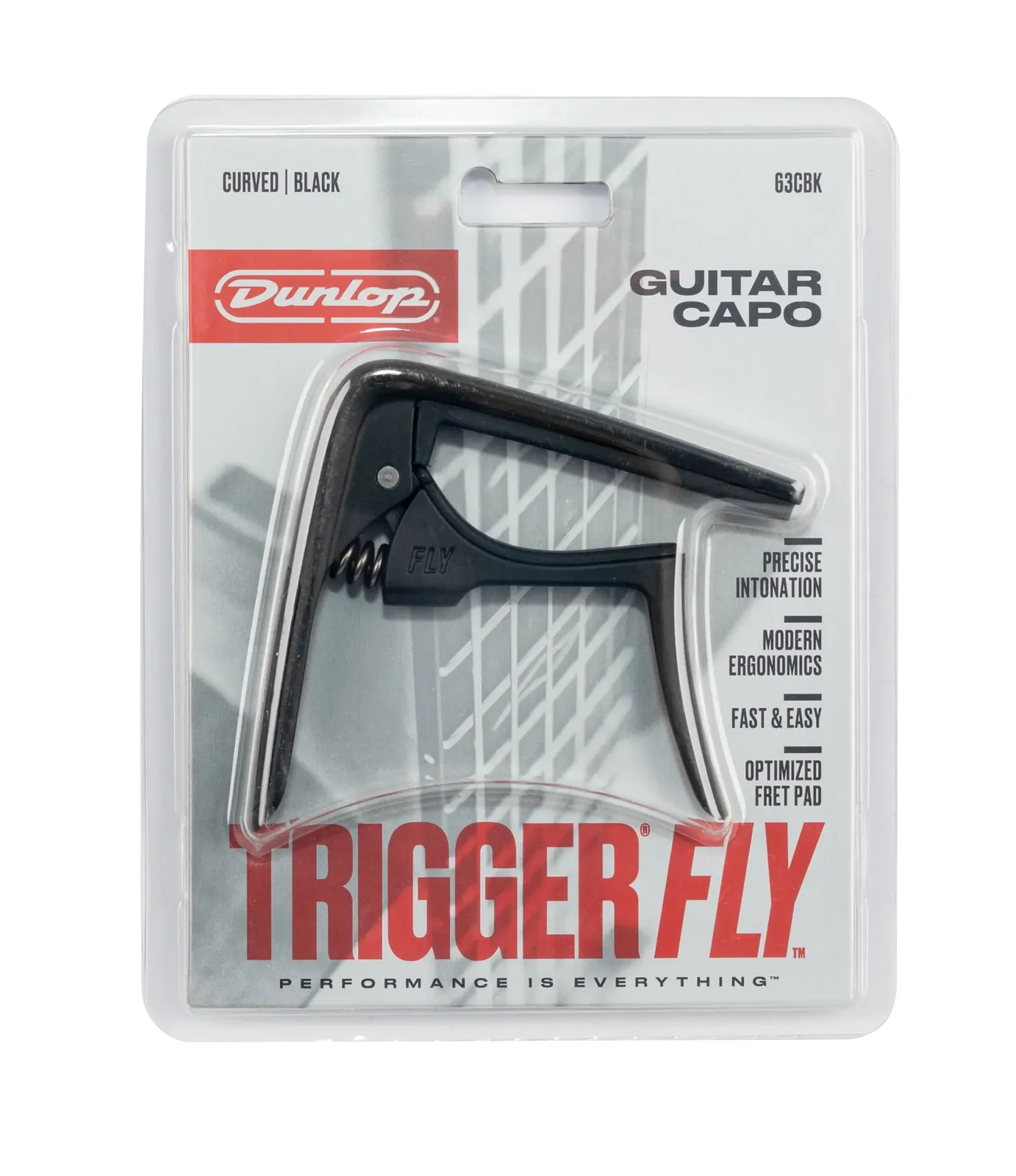 Jim Dunlop Trigger Fly Capo - Black — view 3