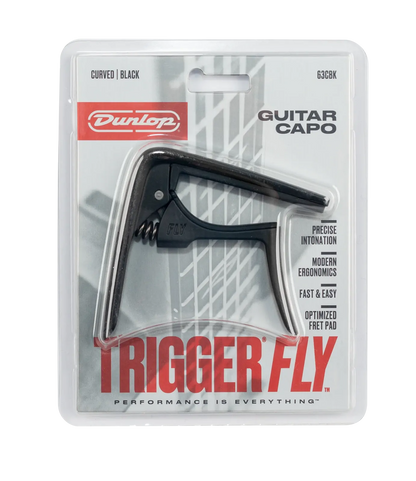 Jim Dunlop Trigger Fly Capo - Black — view 3