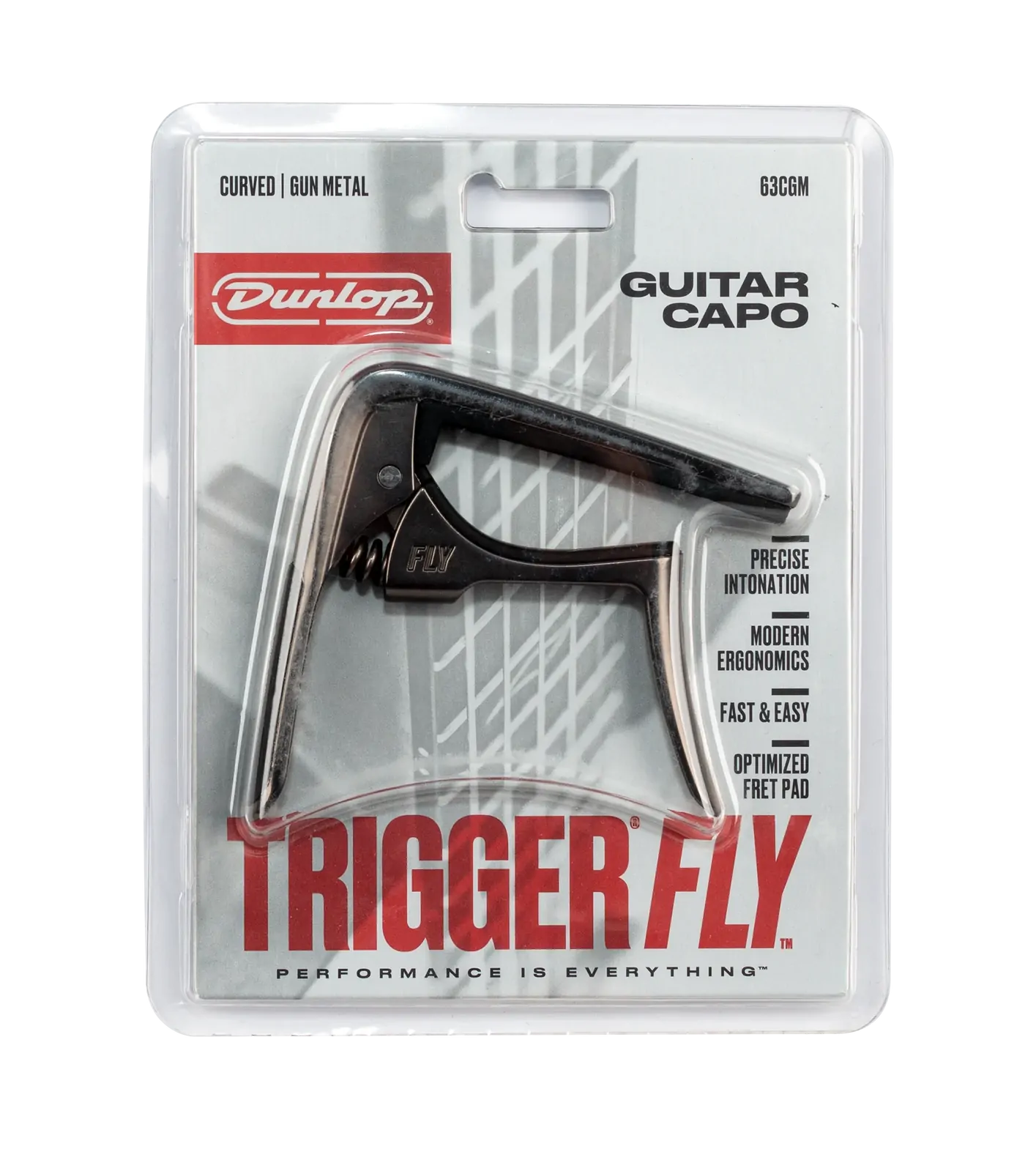 Jim Dunlop Trigger Fly Capo - Gun Metal — view 3
