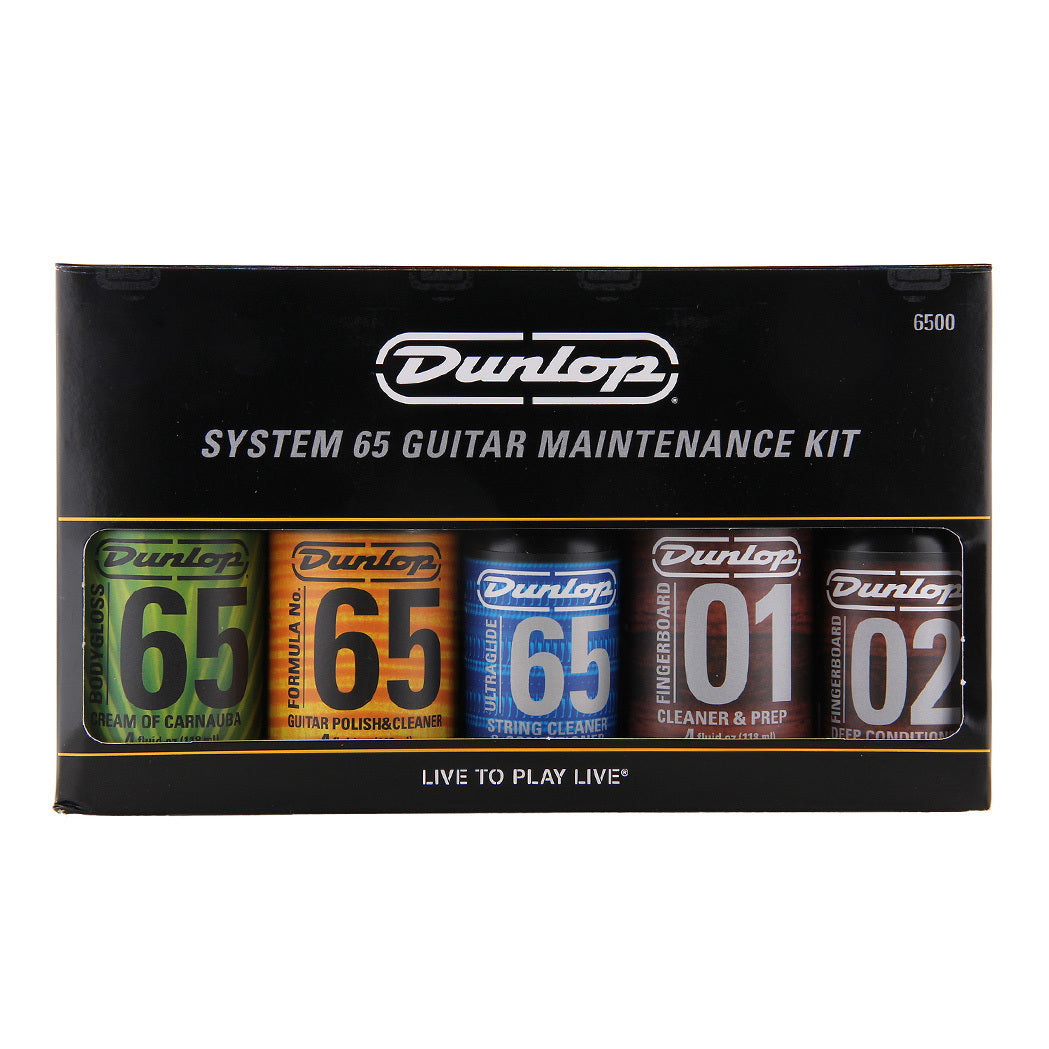 Dunlop Complete Guitar Maintenance Gift Pack Inc. Cleaners, Cloths