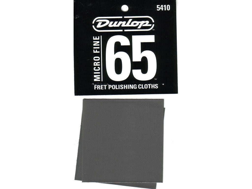 Jim Dunlop Fret Finish Cloth 2 Mild Abrasive Cloths