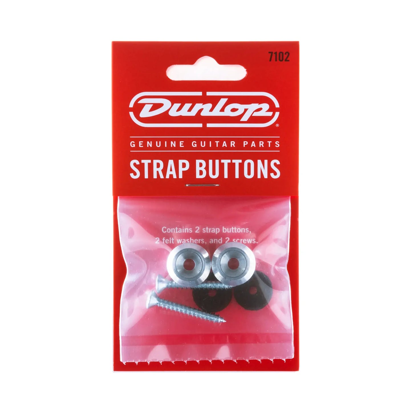 Jim Dunlop Strap Buttons - Model J7102 End Pin Strap Button — view 2