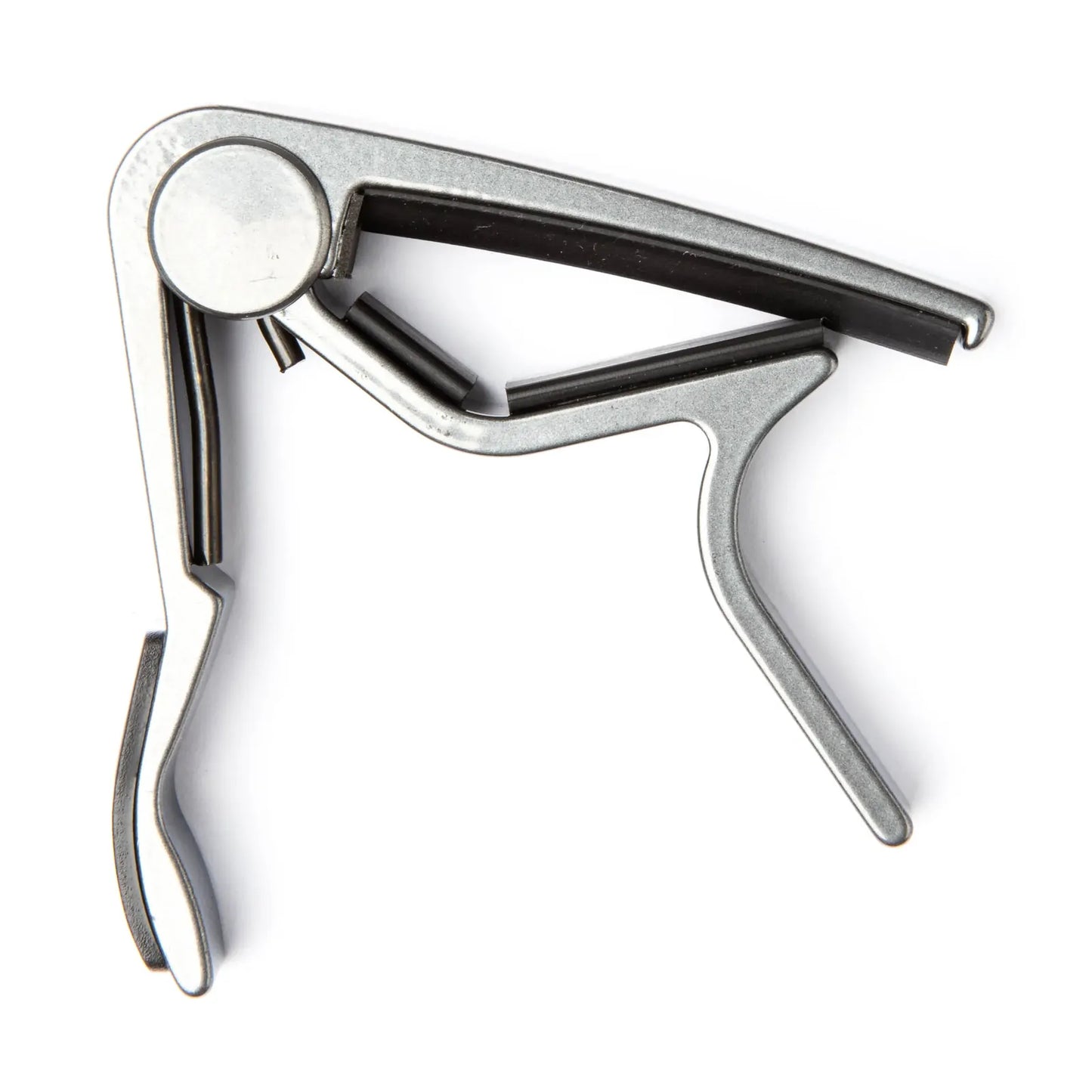 Jim Dunlop J83CSC Acoustic Curved Trigger Capo - Smoked Chrome — view 2