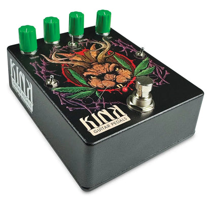 Kink Jackalope Fuzz Pedal - Versatile Tone Control, Dual Clipping Options, Mid Frequency Control, Bypass Switch, 1590BB2 Enclosure, 9V Power Supply — view 2
