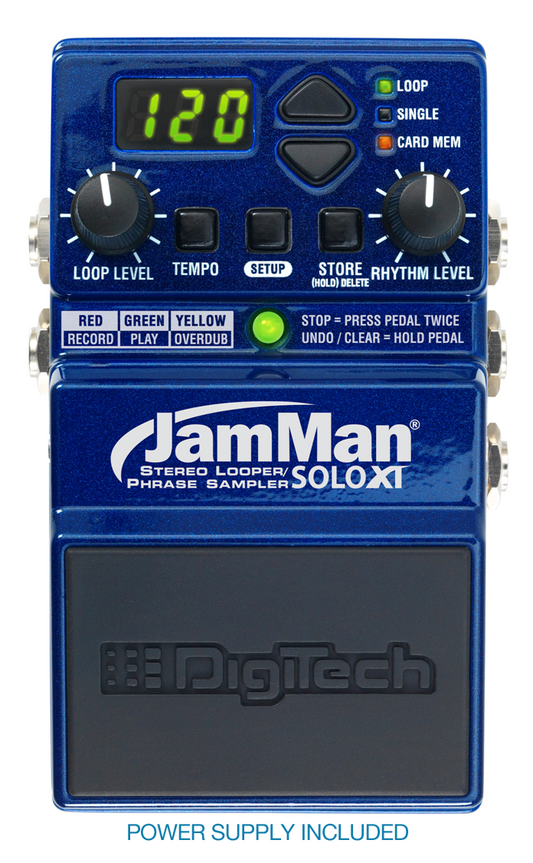Digitech JamMan Solo XT Effects Stereo Looping Pedal
