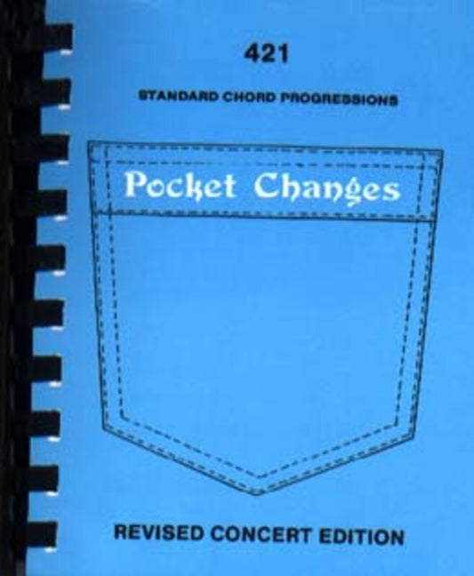 Pocket Changes 421 Standard Chord Progressions (Softcover Book)