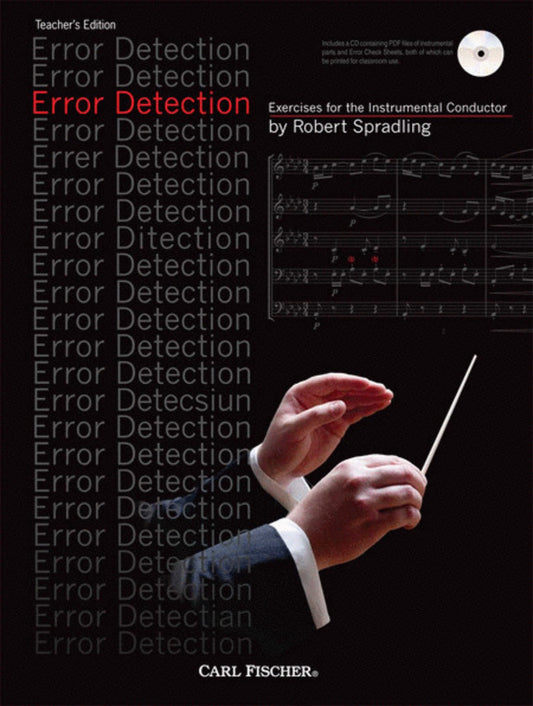 Error Detection Teachers Edition Book/CD Book