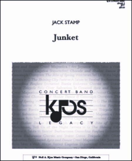 Junket - Full Score by Jack Stamp for Band