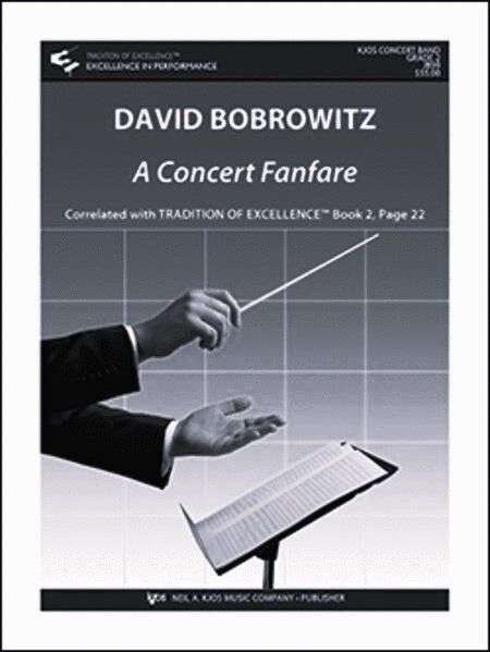 A Concert Fanfare - Full Score by David Bobrowitz