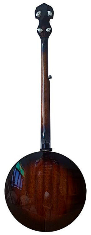 J.Reynolds JBJ245CR 5-String Banjo with Resonator Tobacco Burst Gloss — view 2