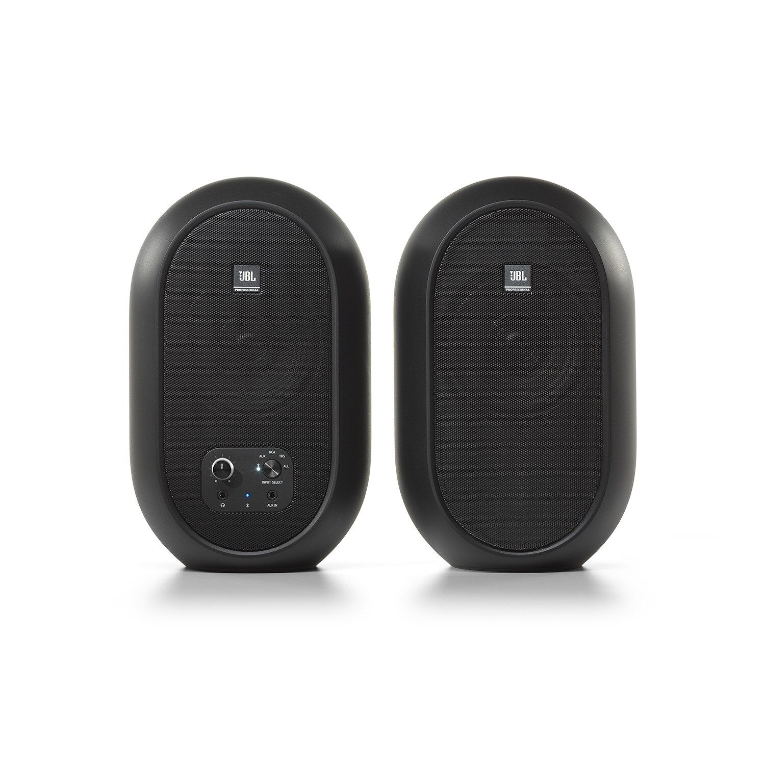JBL 104BTBLK 1 Series Bluetooth Reference Monitors - Black Pair, Compact Studio Speakers for Musicians, Podcasters, and Audio Engineers