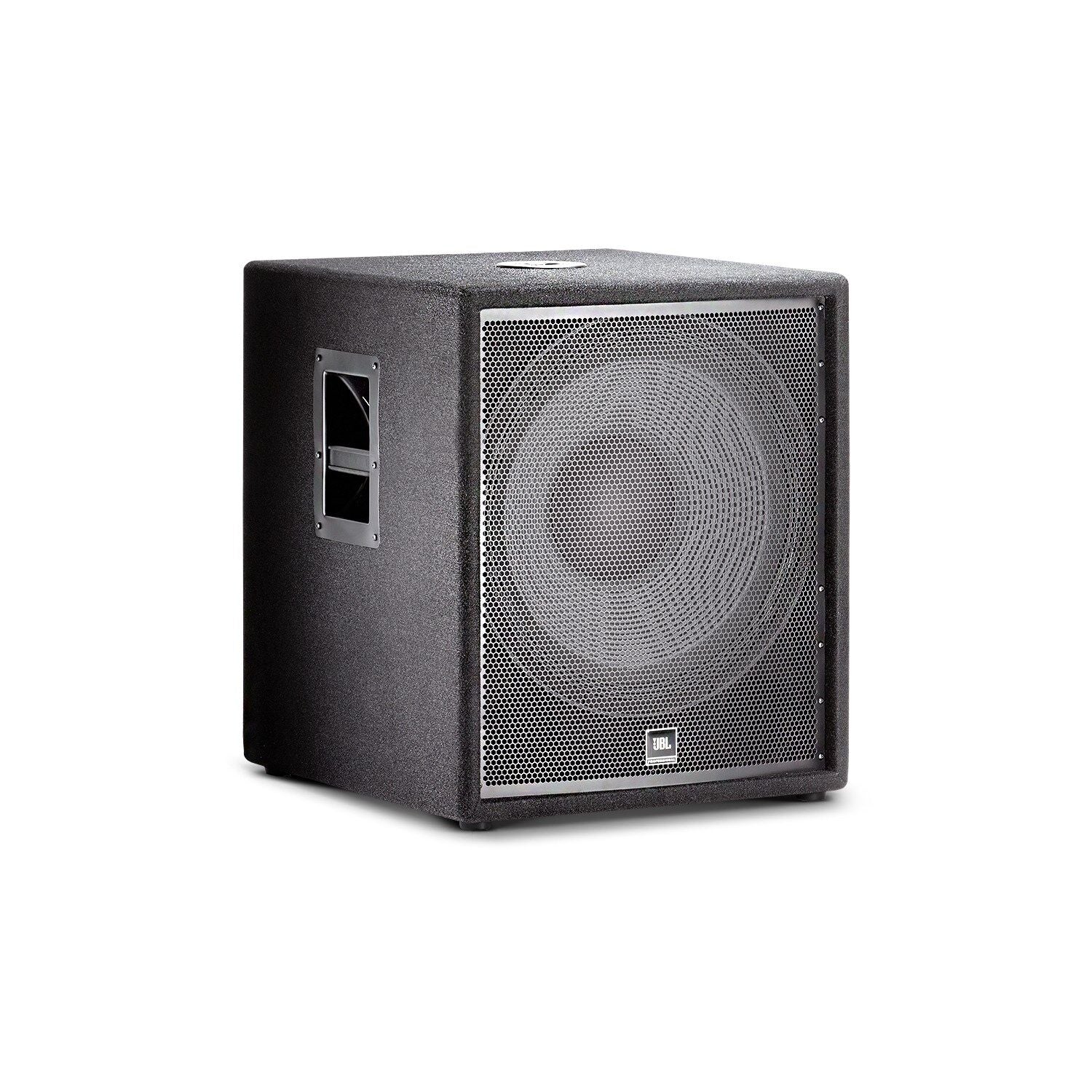JBL JRX218S 18" Passive Subwoofer - 350W Continuous, 1400W Peak, Rugged MDF Enclosure, Compact Design for Enhanced Low-Frequency Performance