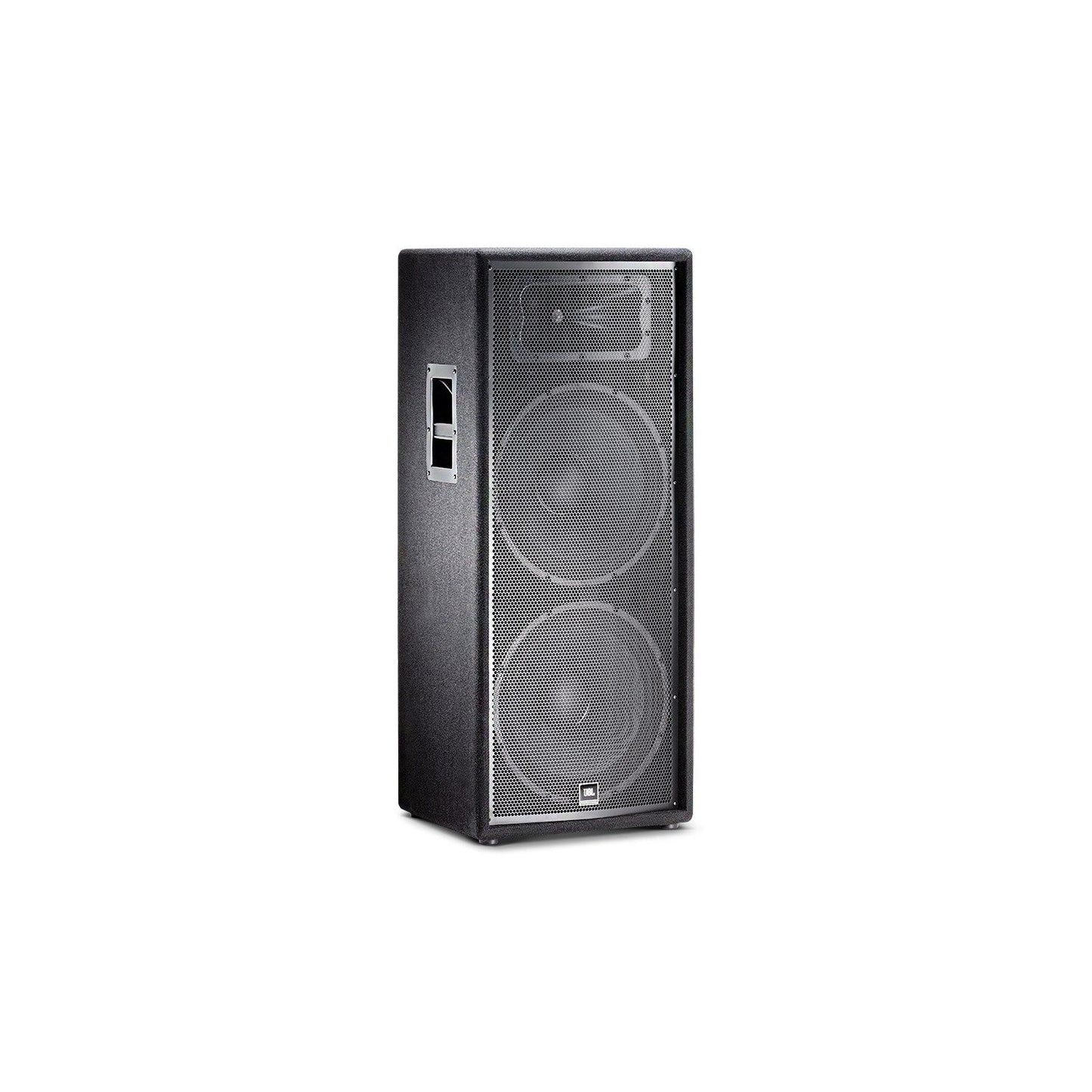 JBL JRX225 Dual 15" Two-Way Passive Speaker - Front Of House Loudspeaker System for Live Music & Playback