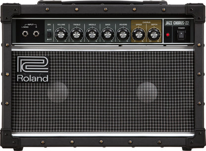 ROLAND JC-22 Jazz Chorus Amplifier - Compact Stereo Amp with Classic Clean Tone & Dimensional Space Chorus Effect — view 2