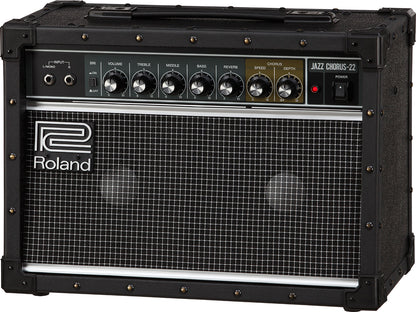 ROLAND JC-22 Jazz Chorus Amplifier - Compact Stereo Amp with Classic Clean Tone & Dimensional Space Chorus Effect — view 3
