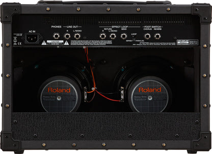 ROLAND JC-22 Jazz Chorus Amplifier - Compact Stereo Amp with Classic Clean Tone & Dimensional Space Chorus Effect — view 4