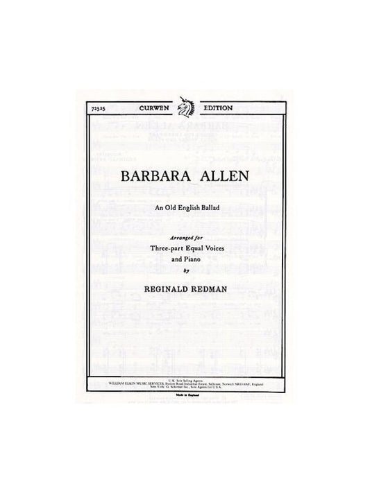 Barbara Allen SSA