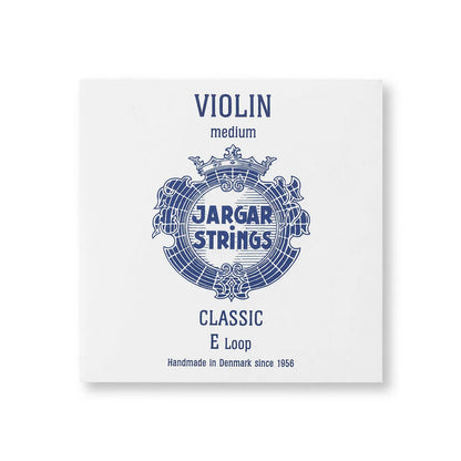 Jargar Classic Violin 4/4 Medium 'E' Carbon Steel String Loop End JCL01MS