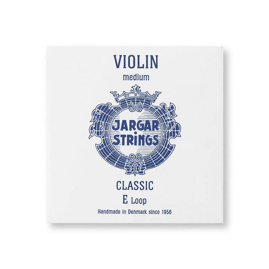 Jargar Classic Violin 4/4 Medium 'E' Carbon Steel String Loop End JCL01MS