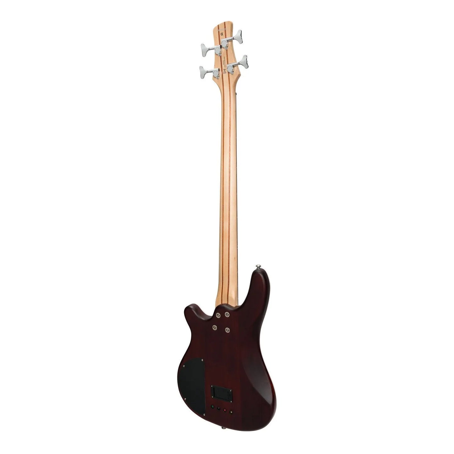 J&D Luthiers JD-2000-SPM 4-String Contemporary Active Electric Bass Guitar Natural Satin — view 2