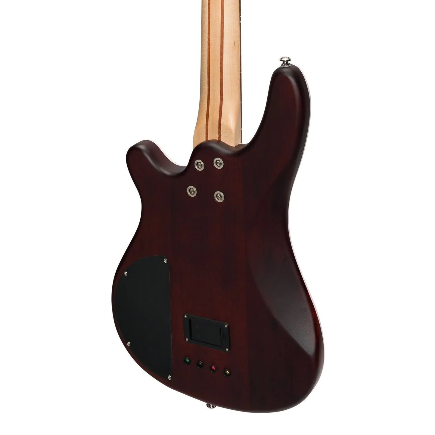 J&D Luthiers JD-2000-SPM 4-String Contemporary Active Electric Bass Guitar Natural Satin — view 5