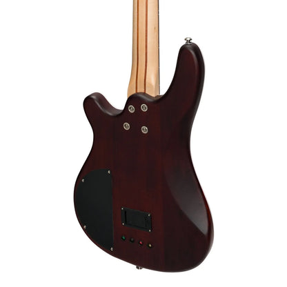 J&D Luthiers JD-2000-SPM 4-String Contemporary Active Electric Bass Guitar Natural Satin — view 5