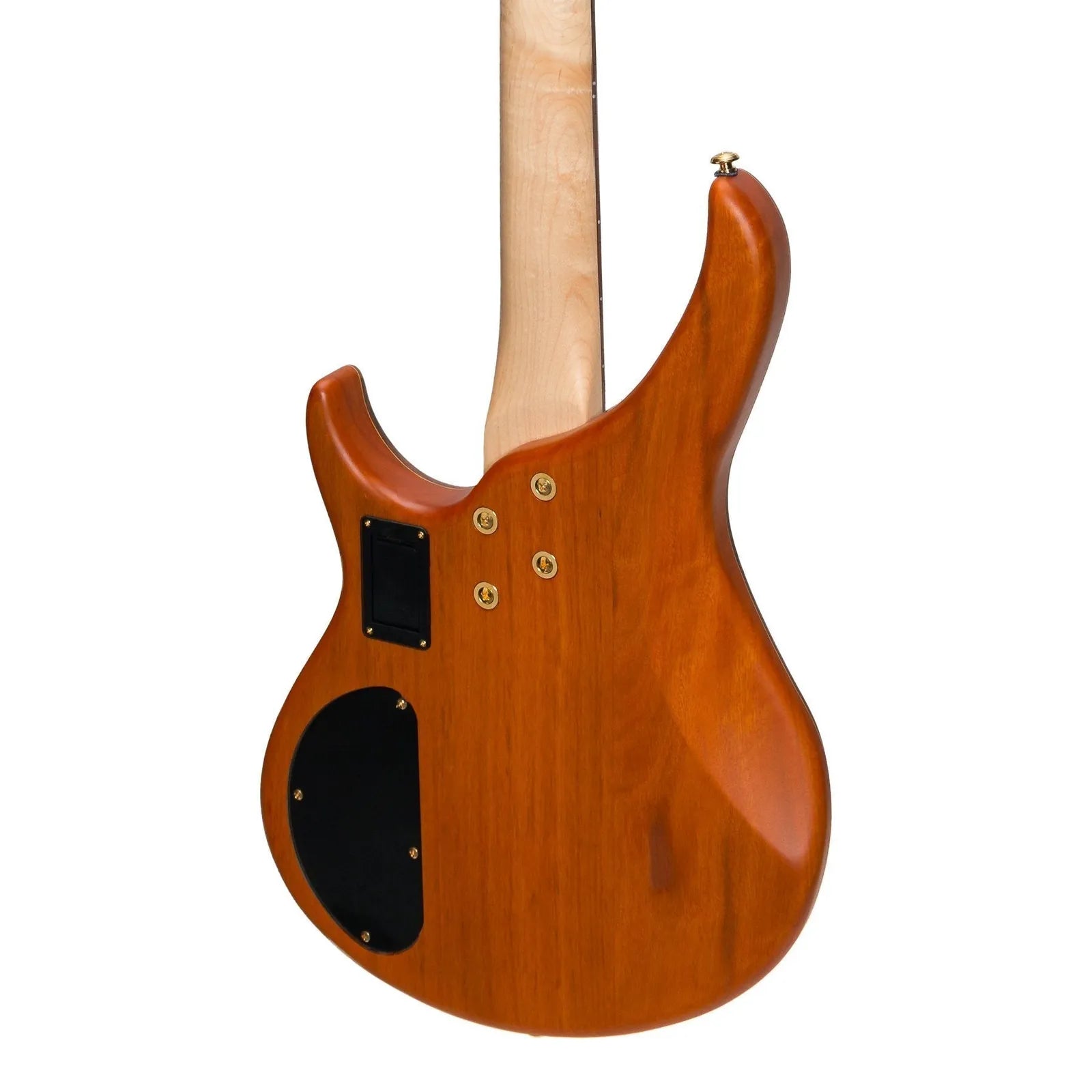 J&D Luthiers 21 Series 4-String Active Electric Bass Guitar Natural Satin JD-2100-OVMAH — view 5
