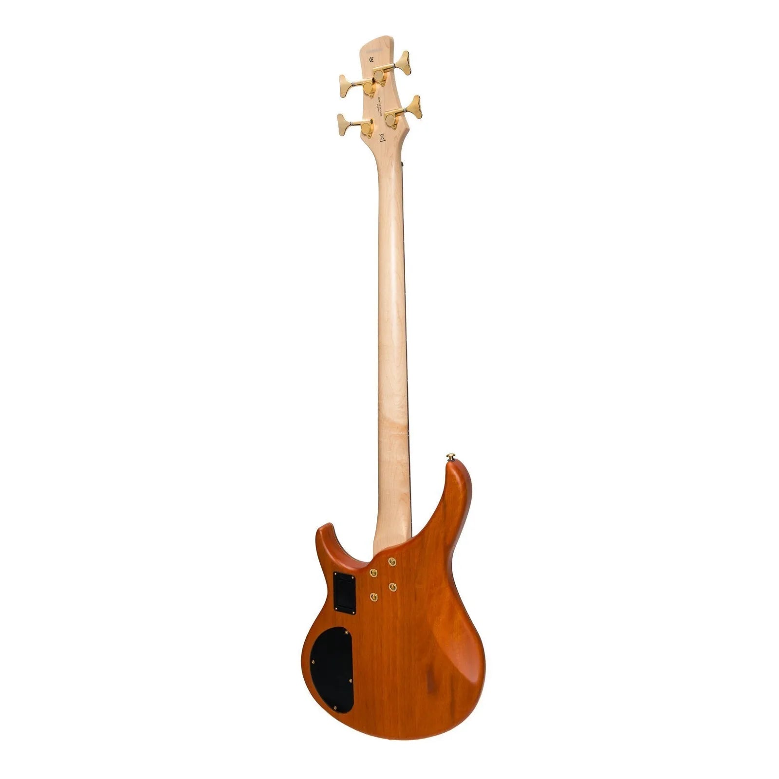 J&D Luthiers 21 Series 4-String Active Electric Bass Guitar Natural Satin JD-2100-OVMAH — view 2