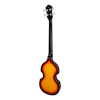 J&D Luthiers JD-BB10-TSB 4-String Violin-Style Electric Bass Guitar Tobacco Sunburst — view 2