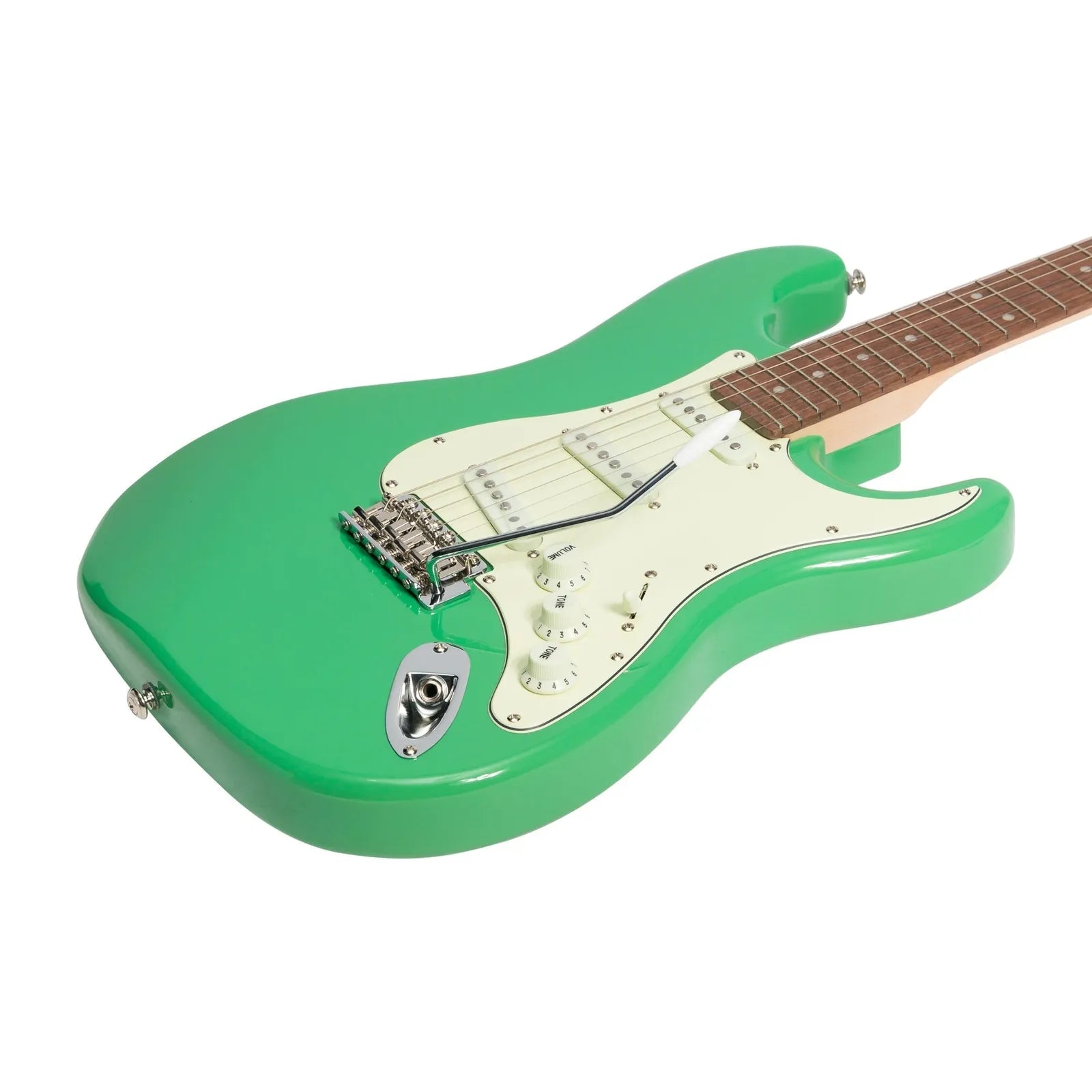J&D Luthiers Traditional ST-Style Electric Guitar Surf Green JD-DST-SFG — view 6