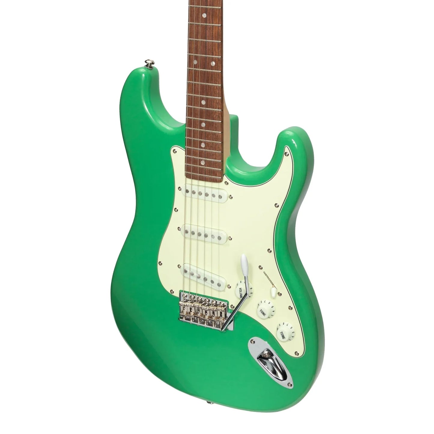 J&D Luthiers Traditional ST-Style Electric Guitar Surf Green JD-DST-SFG — view 4