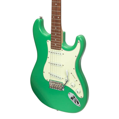J&D Luthiers Traditional ST-Style Electric Guitar Surf Green JD-DST-SFG — view 4