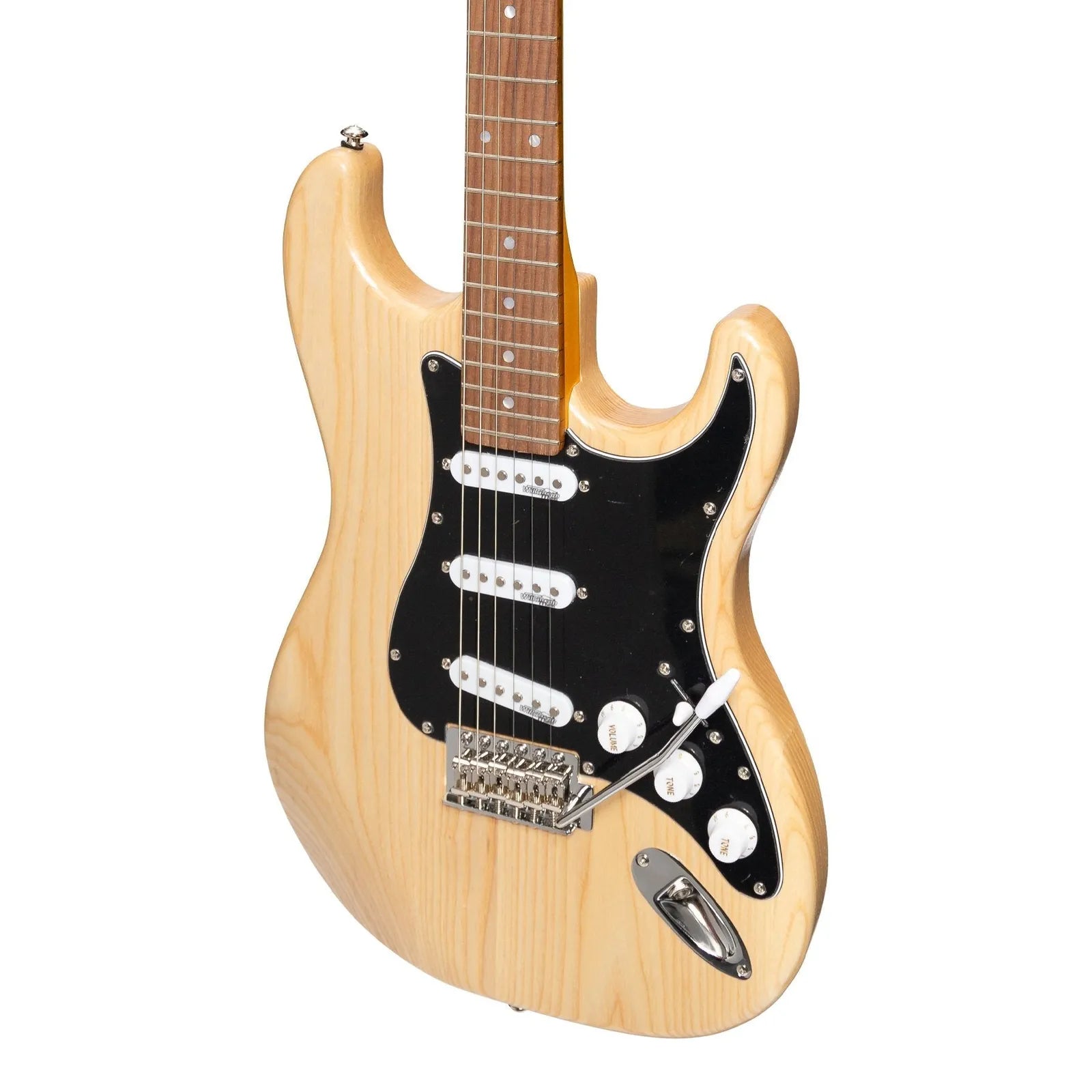 J&D Luthiers Traditional ST-Style Electric Guitar Natural Satin JD-DST-STN — view 4