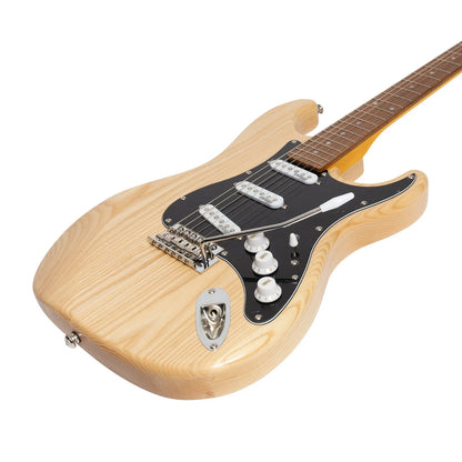 J&D Luthiers Traditional ST-Style Electric Guitar Natural Satin JD-DST-STN — view 6