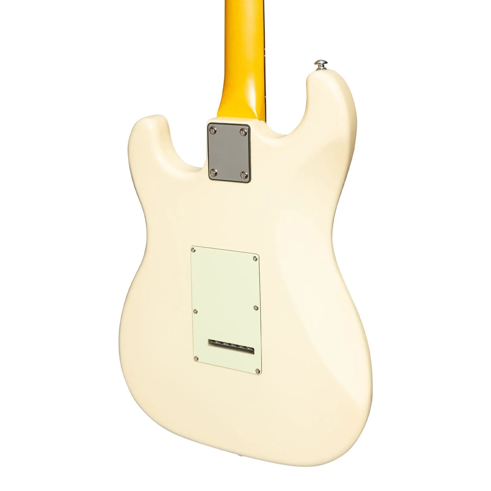 J&D Luthiers Traditional ST-Style Electric Guitar Vintage White JD-DST-VWH — view 5