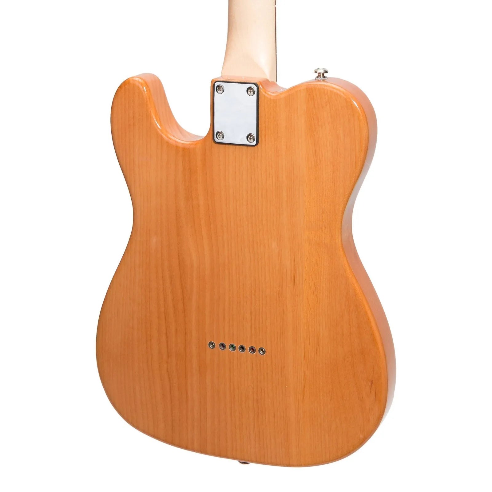 J&D Luthiers Thinline TE-Style Electric Guitar Natural Gloss JD-DTLSH-NGL — view 5