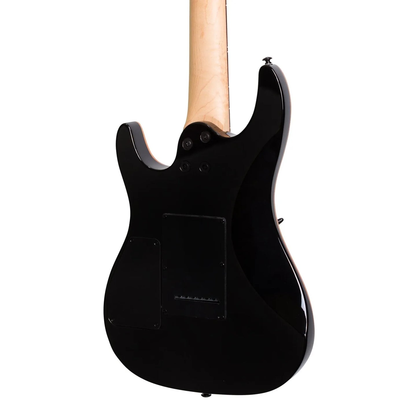 J&D Luthiers JD-IE97-TBK 7-String Contemporary Electric Guitar Transparent Black — view 5