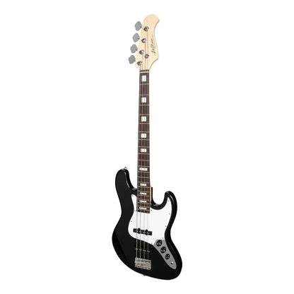 J&D Luthiers 4-String JB-Style Electric Bass Guitar Black JD-JB-BLK