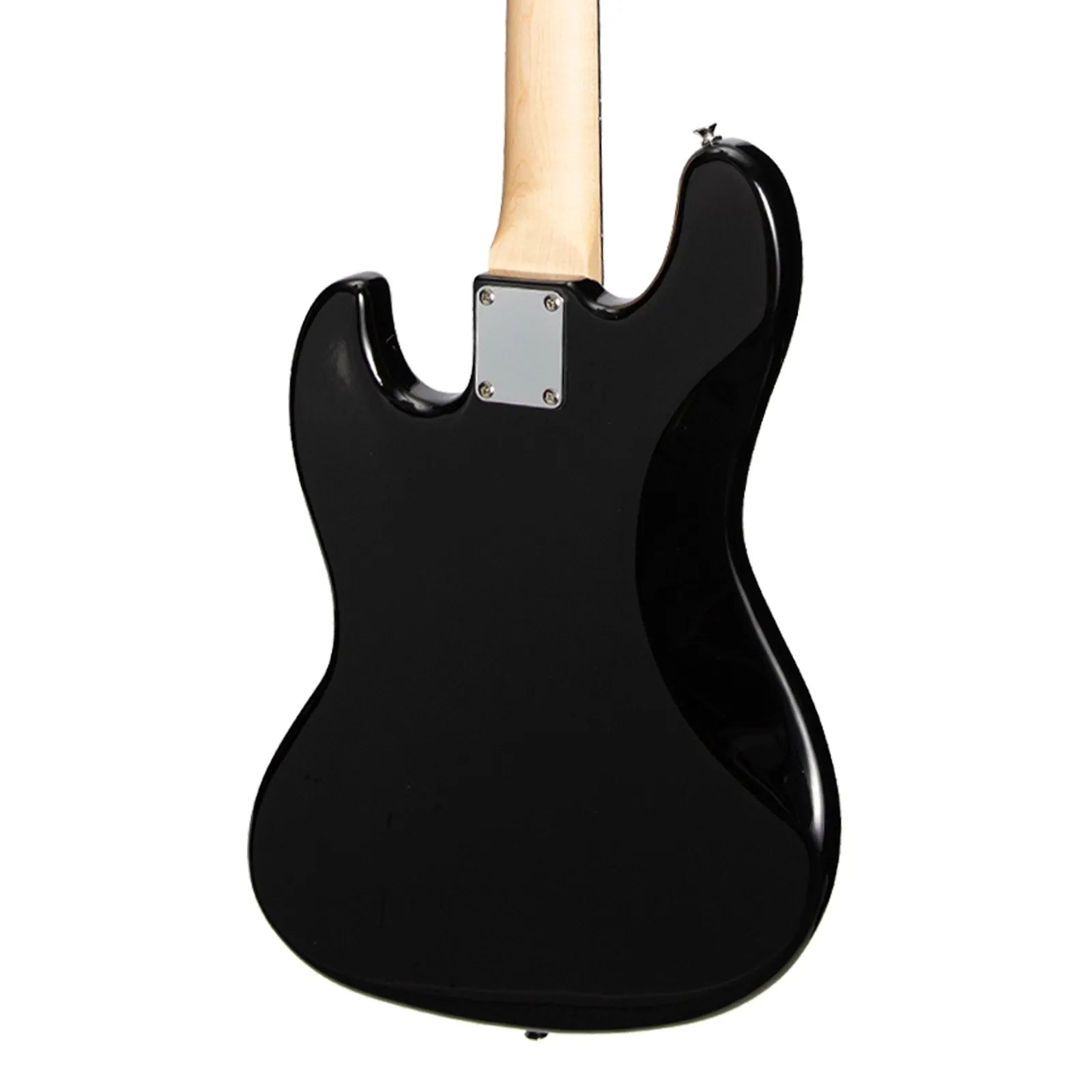J&D Luthiers 4-String JB-Style Electric Bass Guitar Black JD-JB-BLK — view 5