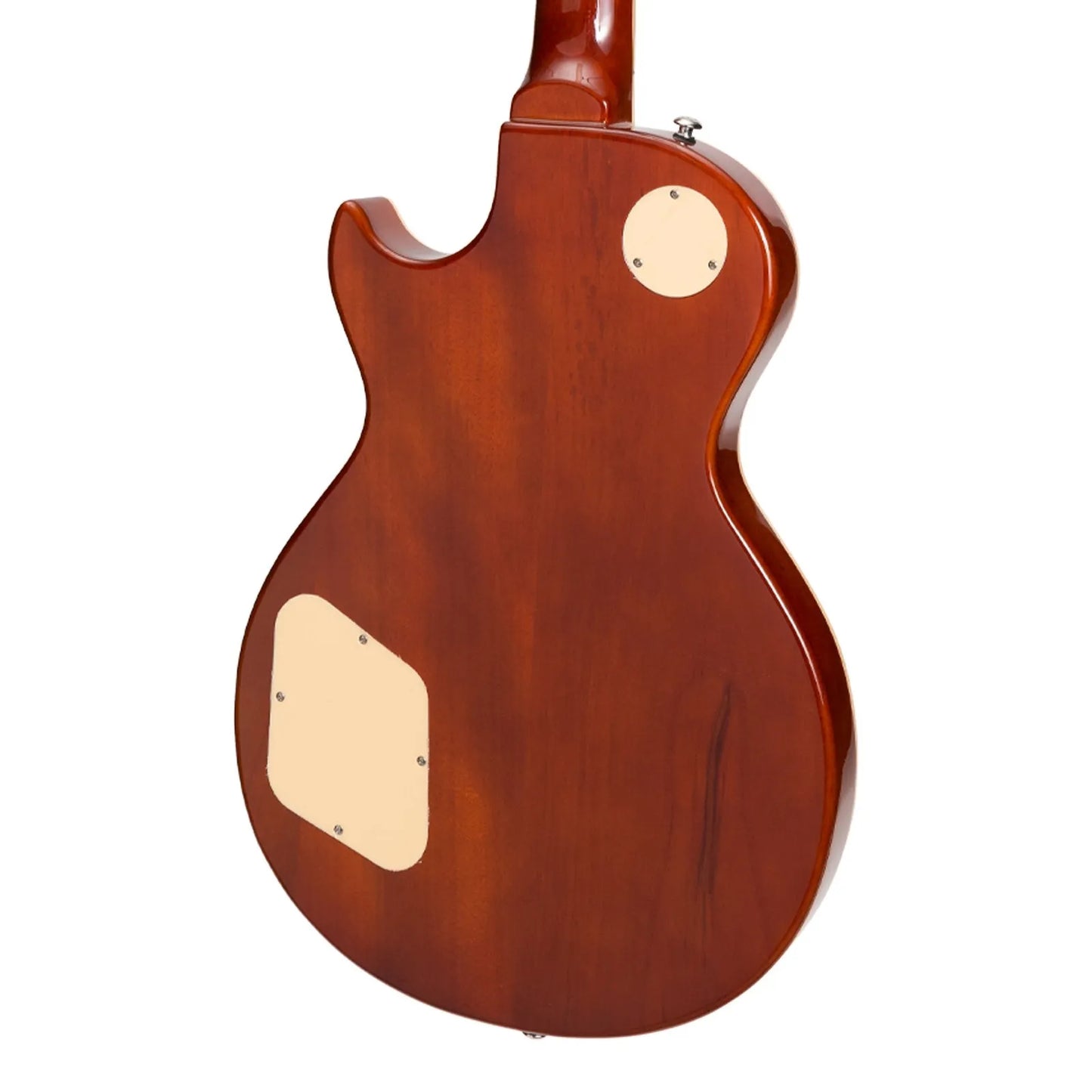 J&D Luthiers LP-Custom Style Electric Guitar Natural Mahogany Body 6 Strings JD-LP2-NA/C — view 5