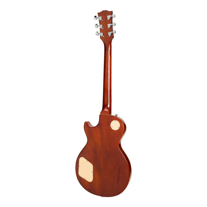 J&D Luthiers LP-Custom Style Electric Guitar Natural Mahogany Body 6 Strings JD-LP2-NA/C — view 2