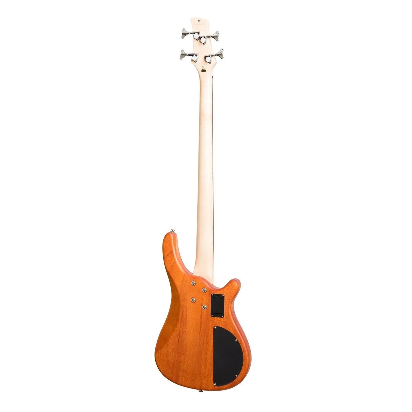 J&D Luthiers 4-String T-Style Left Handed Active Electric Bass Guitar Natural Satin JD-RM4LH-NST — view 2